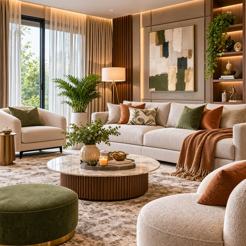 Soft furnishing detail by Decor Indoors
